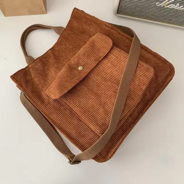 Corduroy Handbag