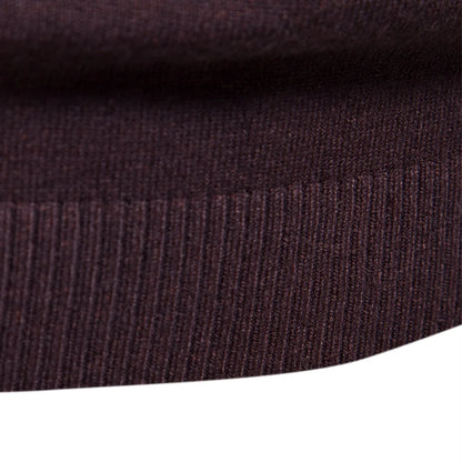 Men's Slim Turtleneck Sweater - Warm and Stylish for Winter