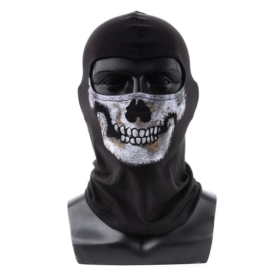 Máscara de calavera para motociclismo, esquí, ciclismo y cosplay