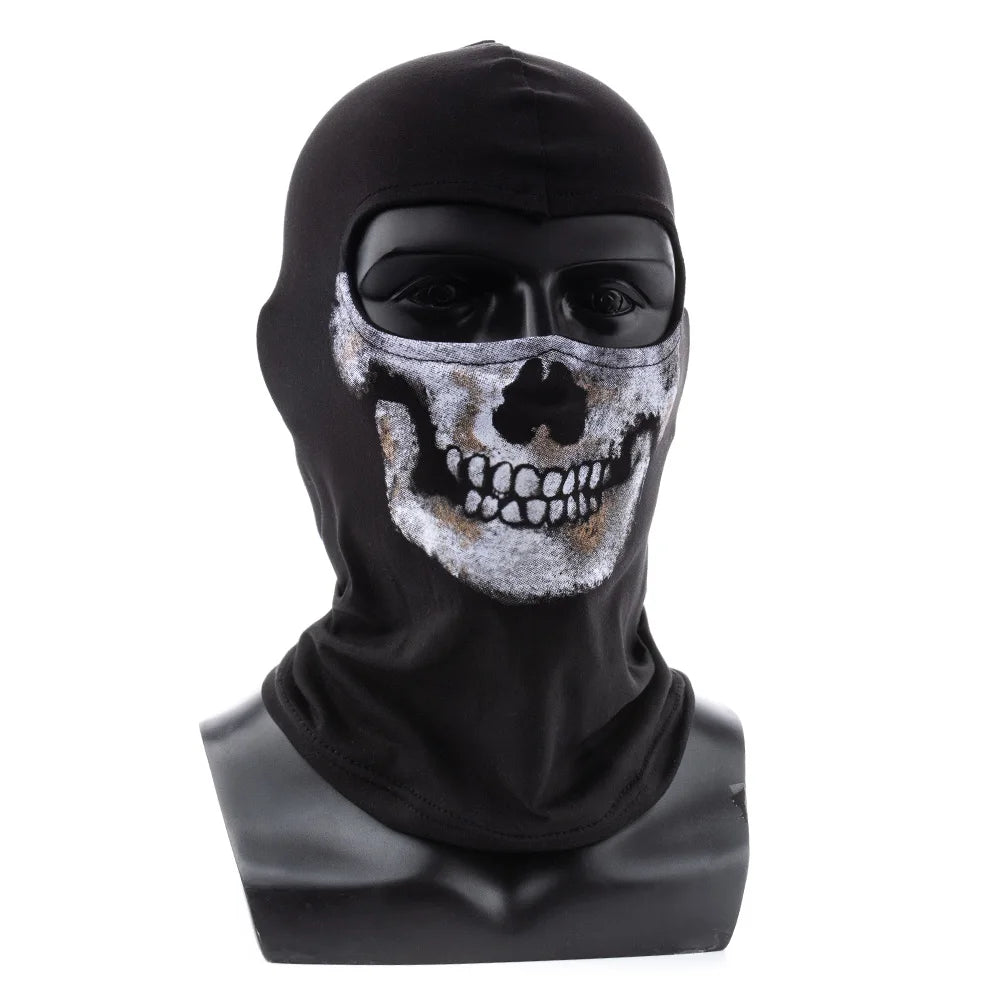 Máscara de calavera para motociclismo, esquí, ciclismo y cosplay