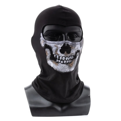 Skull Mask for Motorcycle, Skiing, Cycling, and Cosplay