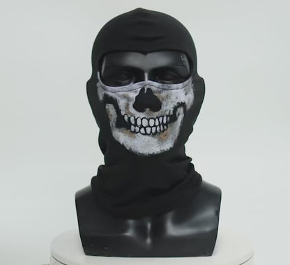 Skull Mask for Motorcycle, Skiing, Cycling, and Cosplay